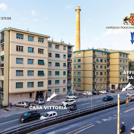 Casa Vittoria Di San Martino Affittacamere เจนัว ภายนอก รูปภาพ